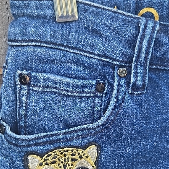 Kate Spade Broome Street Embellished Spadefun Sequin Girlfriend Jeans - Picture 6 of 11